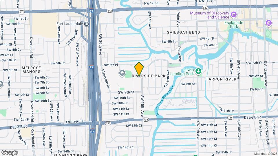 705 SW 15th Ave Map and Location Details