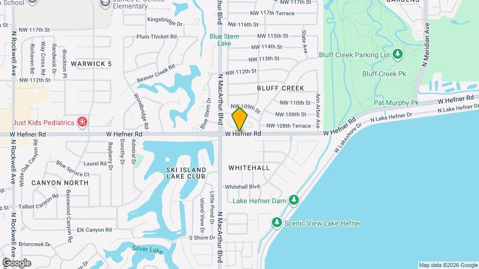 Bluff Creek Apartments Map and Location Details