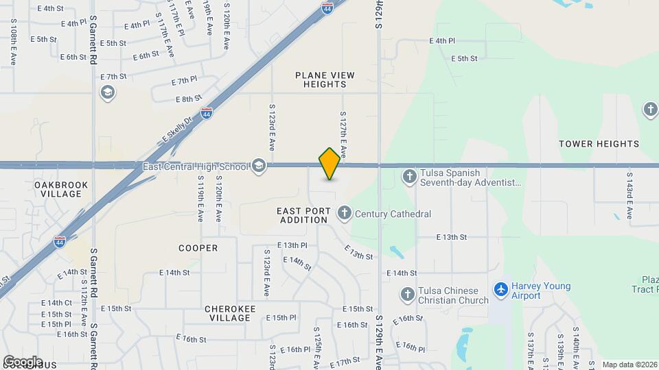 12427 E 11th Ct Map and Location Details
