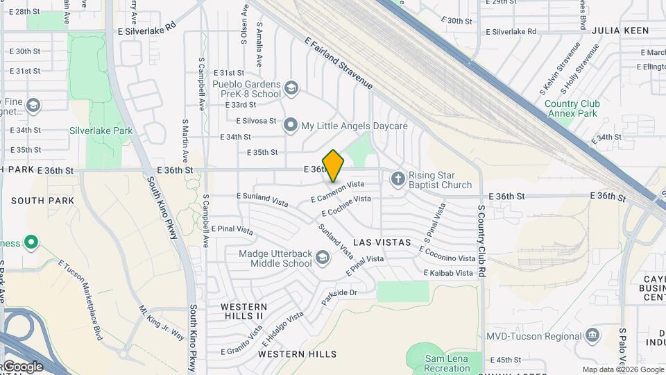 2401 E Cameron Vista Map and Location Details