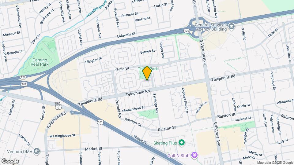 5360 Basie St Map and Location Details