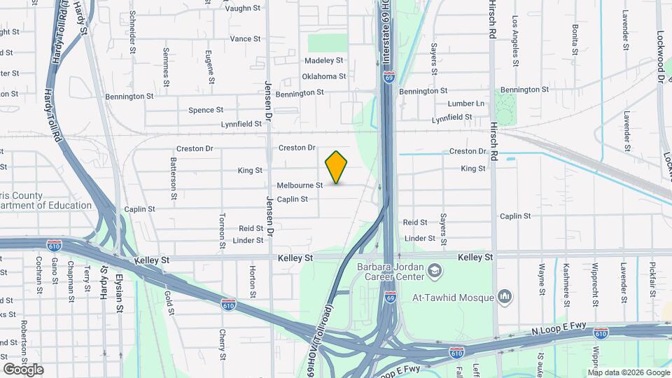 3220 Melbourne St Map and Location Details