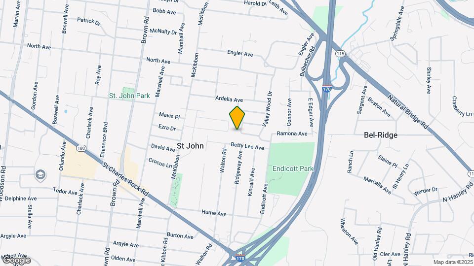 3405 Ginger Dr Map and Location Details