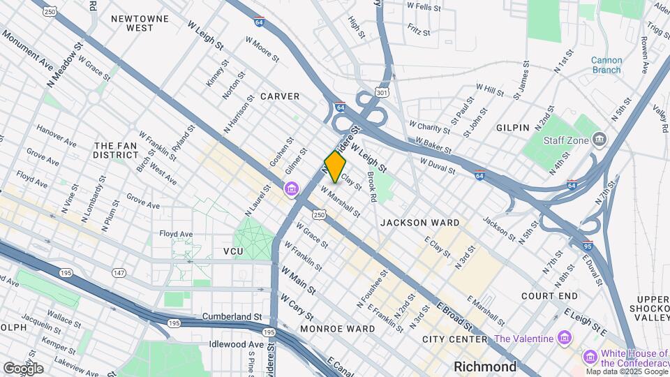 500 W Marshall St-Unit -#2 Map and Location Details