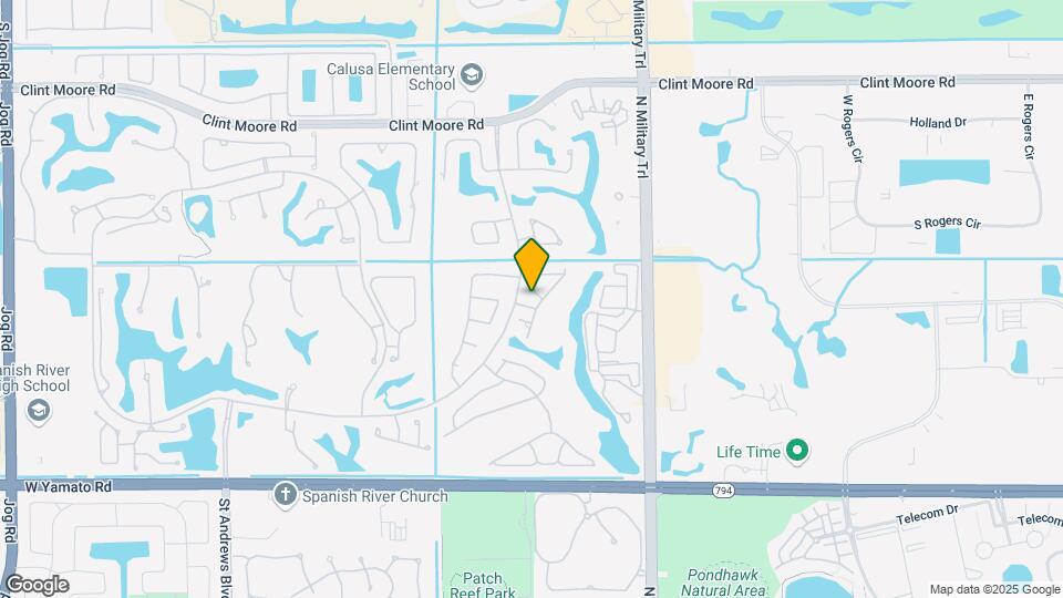 5809 NW 21st Way Map and Location Details