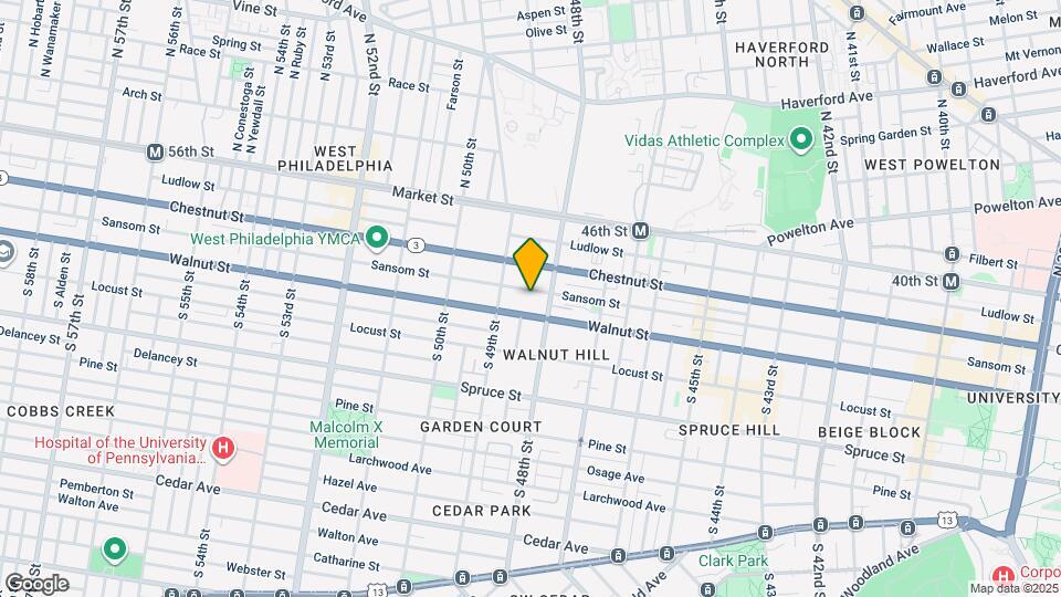 4820 Sansom St, Unit 2 Map and Location Details