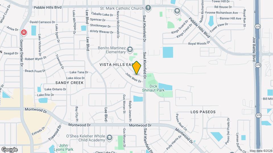 11684 Norman Montion Dr Map and Location Details