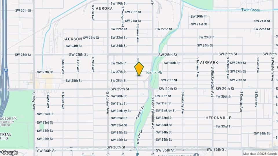 2119 SW 28th St Map and Location Details