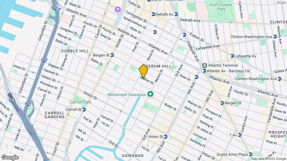 468 Warren St Mapa y Detalles de la Ubicación