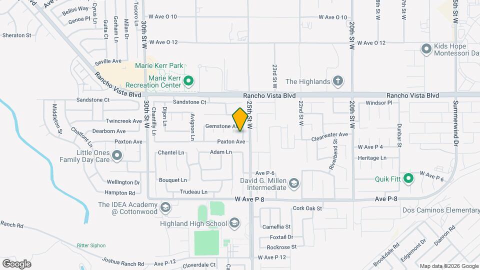 39431 Bluffside Way Map and Location Details