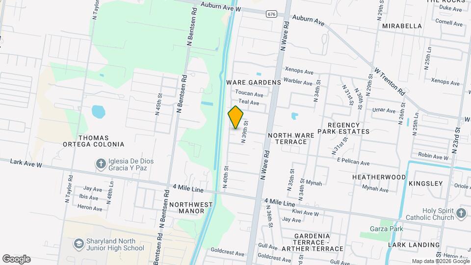 3908 Redbird Ave Map and Location Details