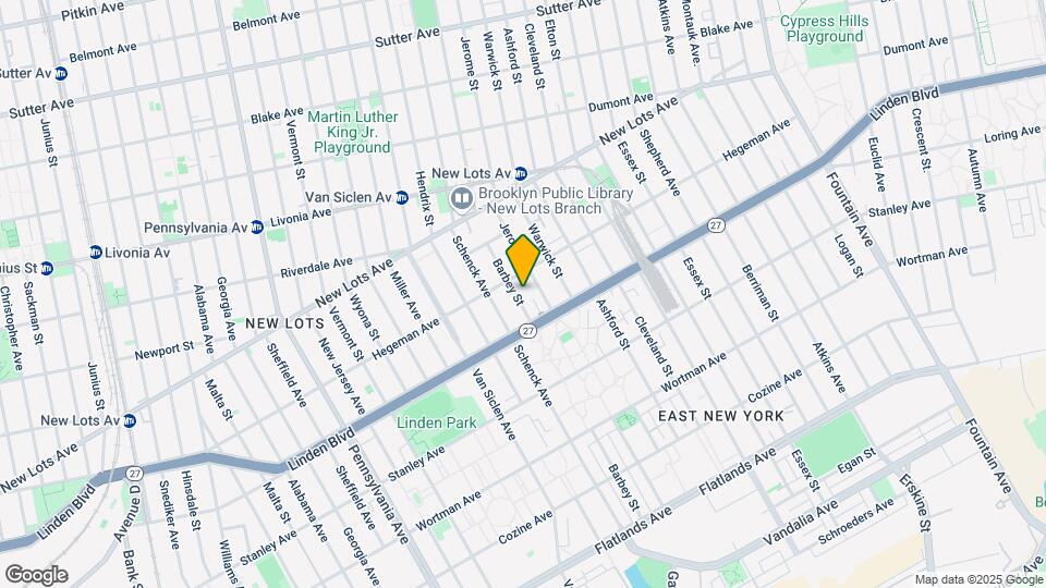 807 Barbey St Map and Location Details