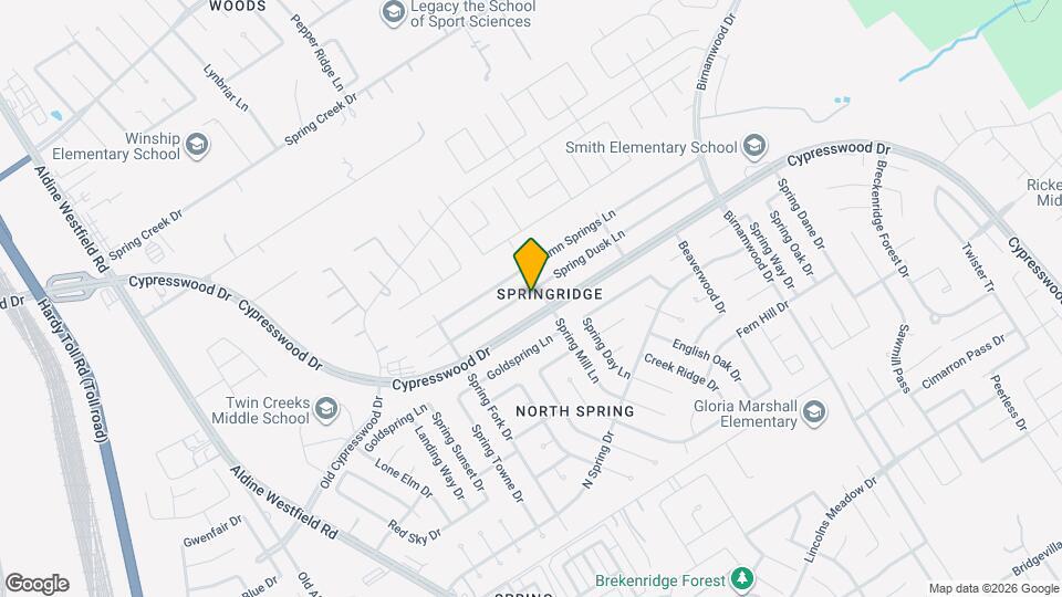 2442 Spring Dusk Ln Map and Location Details