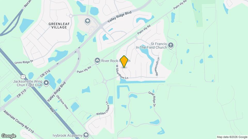 1620 Merroway Ln Mapa y Detalles de la Ubicación