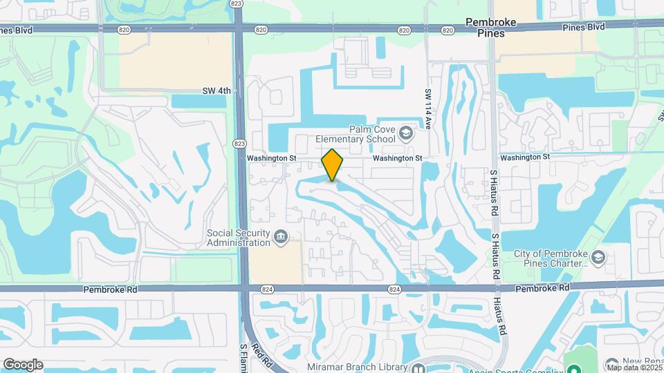 11849 SW 13th Ct Map and Location Details