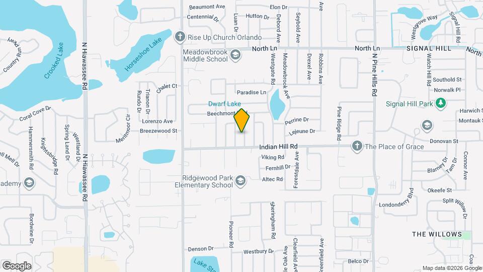 3624 Westwood Rd Map and Location Details