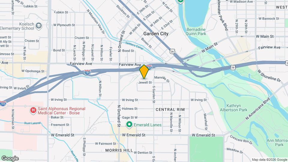 1425 N Bluff Pl-Unit -101 Map and Location Details