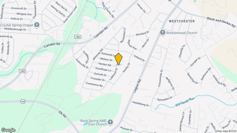 3355 Lubbock Dr Map and Location Details