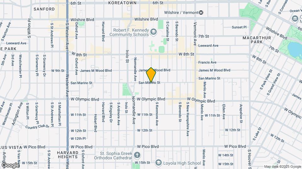 3106 San Marino St Map and Location Details