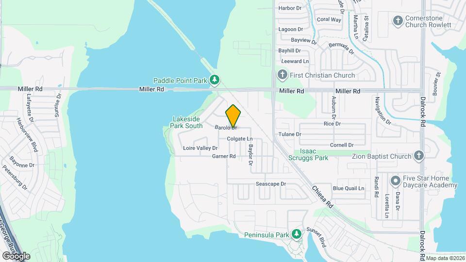 6912 Barolo Dr Map and Location Details