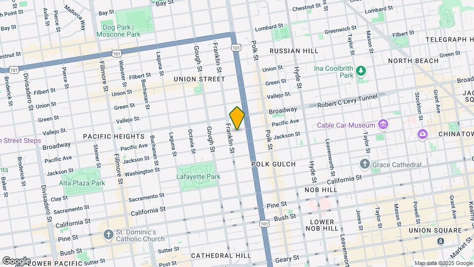 1751 Pacific Ave Mapa y Detalles de la Ubicación