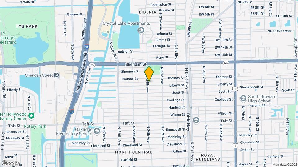 2347 Liberty St, Unit REAR Mapa y Detalles de la Ubicación