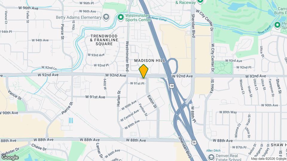 5735 W 91st Pl, Unit Unit 1806 Mapa y Detalles de la Ubicación