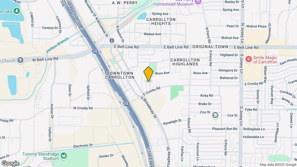 1520 Parkside Dr Map and Location Details