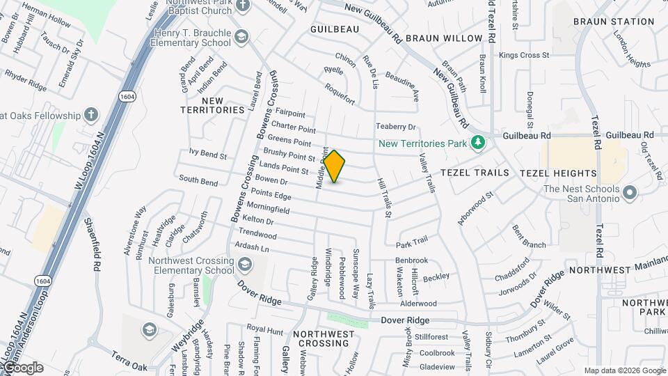 9323 Bowen Dr Mapa y Detalles de la Ubicación