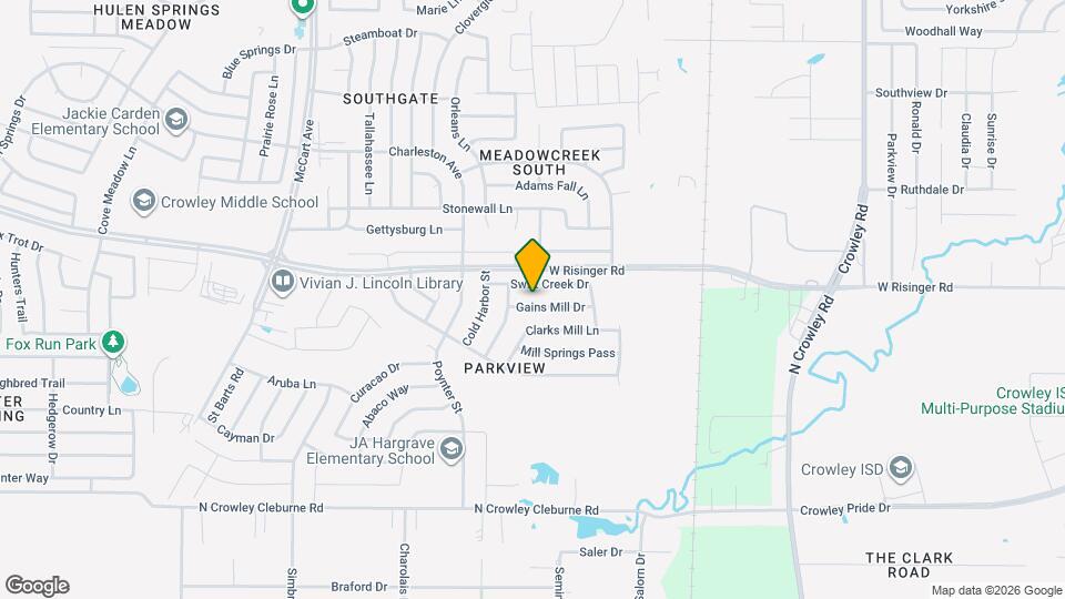 2716 Gains Mill Dr Map and Location Details