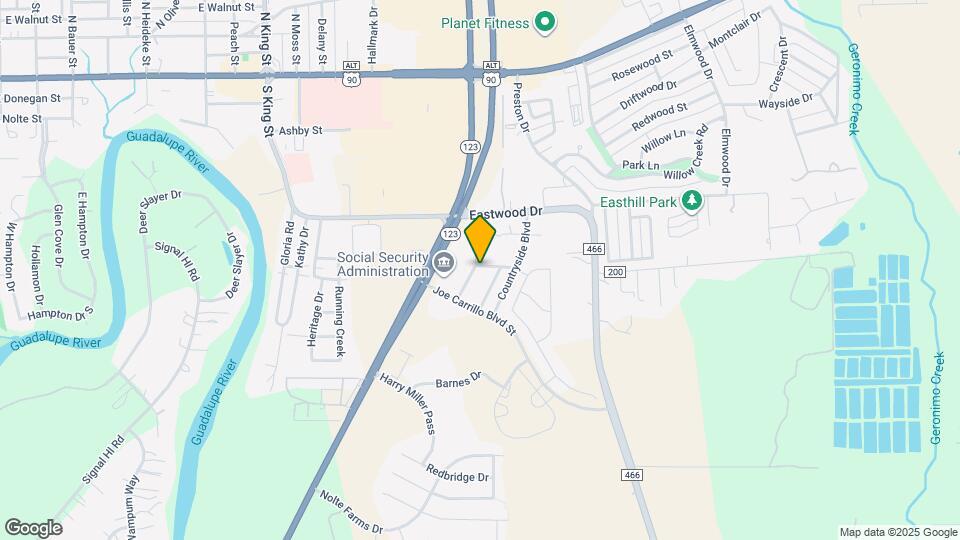 607 Topaz Ave Map and Location Details