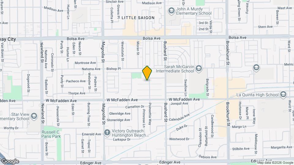 9361 Bevan Ave Map and Location Details