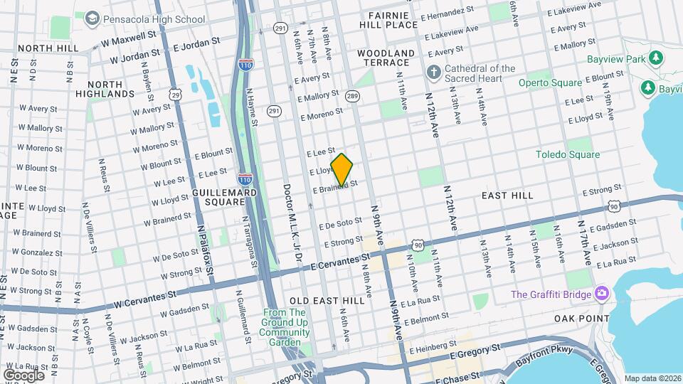 1116 N 7th Ave Map and Location Details