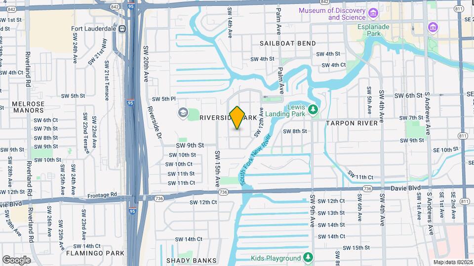 731 SW 14th Ave Map and Location Details