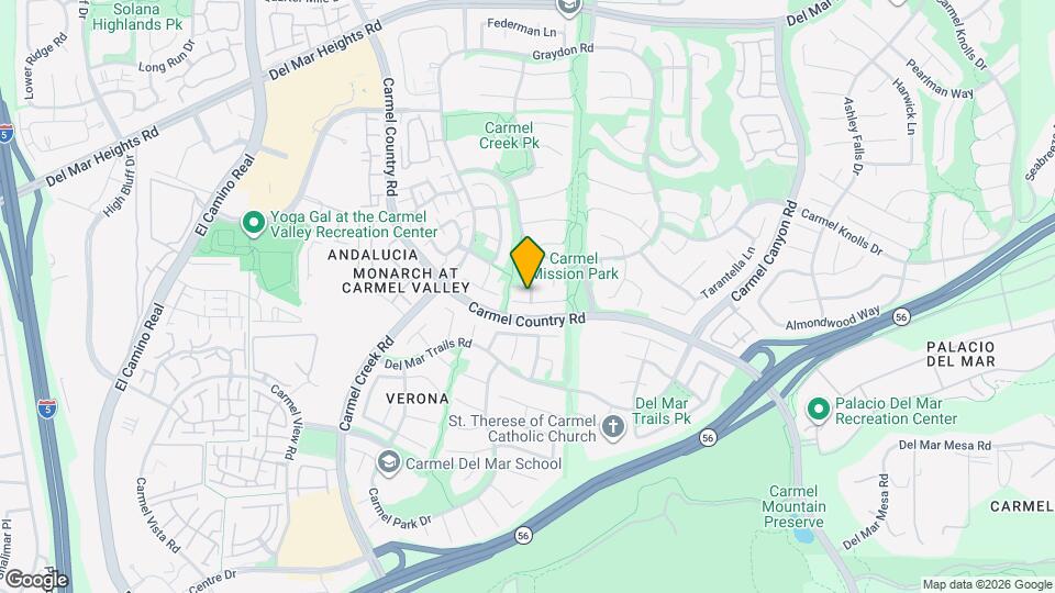 4394 Mistral Pl Map and Location Details