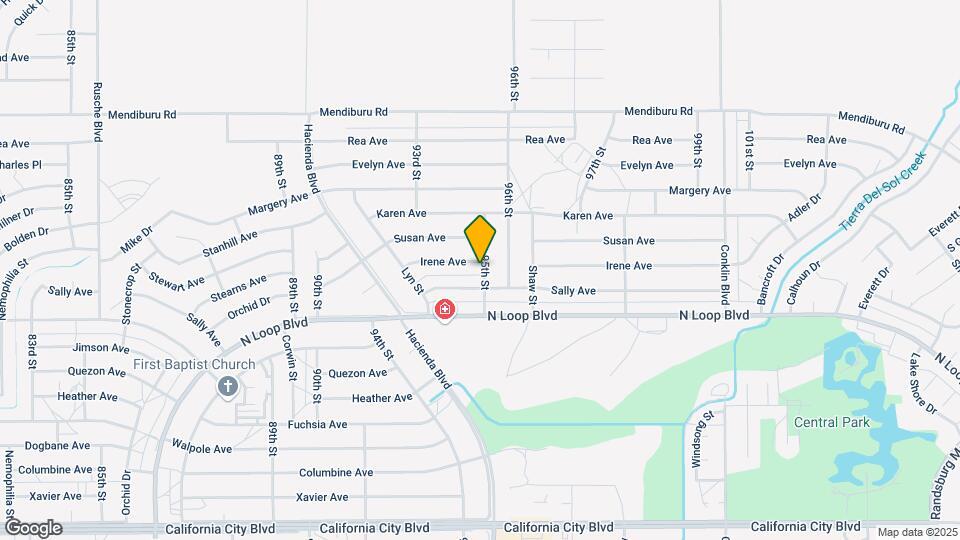 9430 Irene Ave Map and Location Details