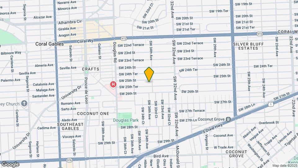3417 SW 25th Ter Map and Location Details