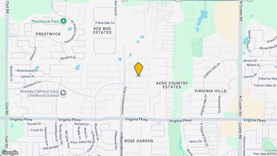 9901 Fox Squirrel Trail Map and Location Details