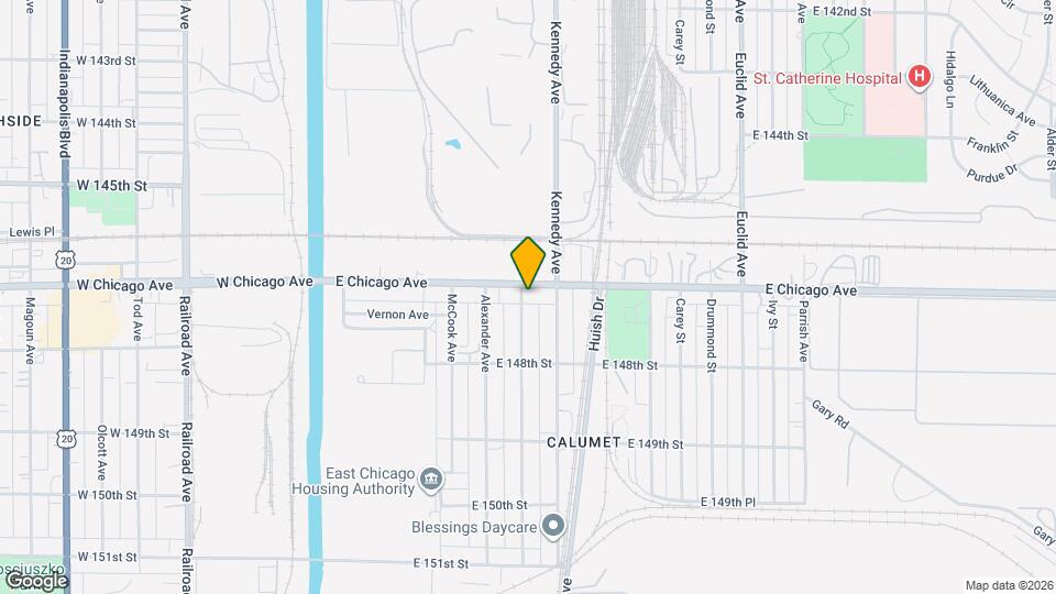 803 E Chicago Ave Map and Location Details