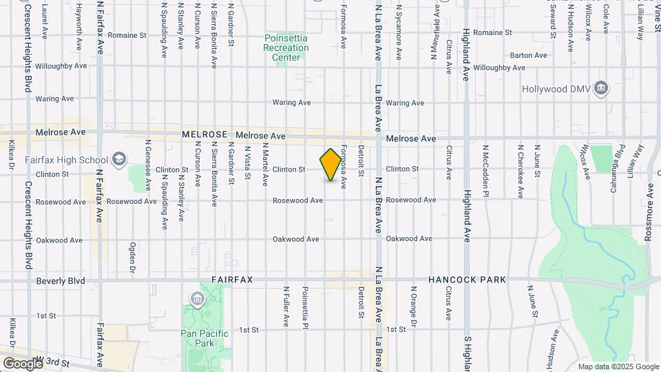 522 N Alta Vista Blvd Map and Location Details