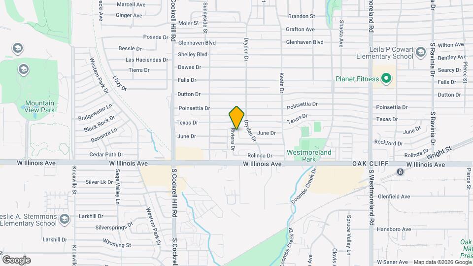 2122 Riviera Dr Map and Location Details
