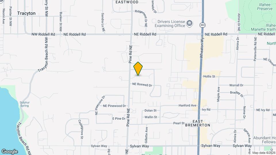 629 NE Flagstone Ln Map and Location Details