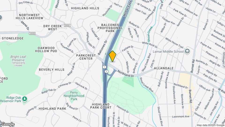 5702 Fairlane Dr Map and Location Details