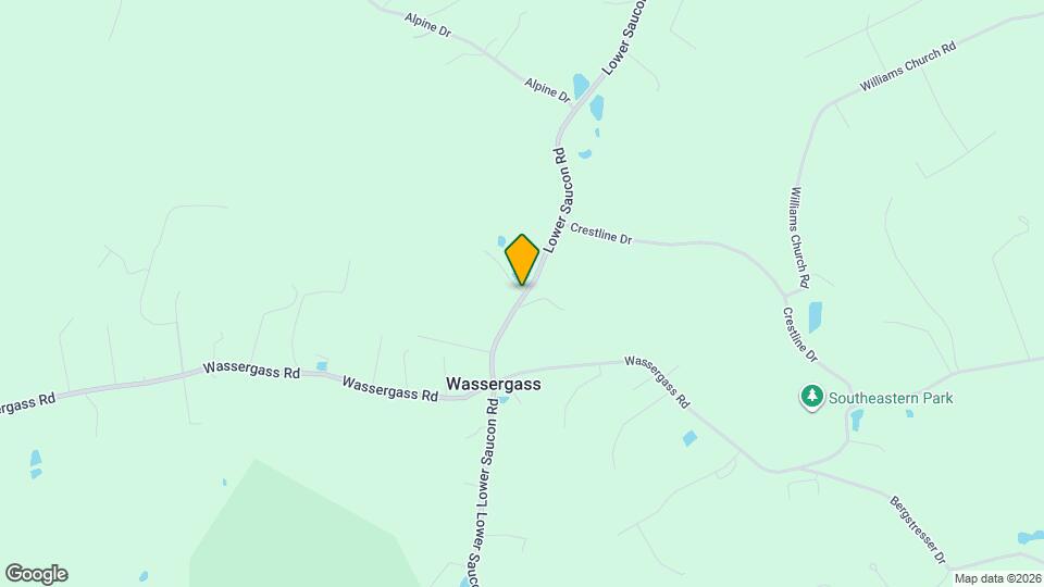 3686 Lower Saucon Rd Map and Location Details