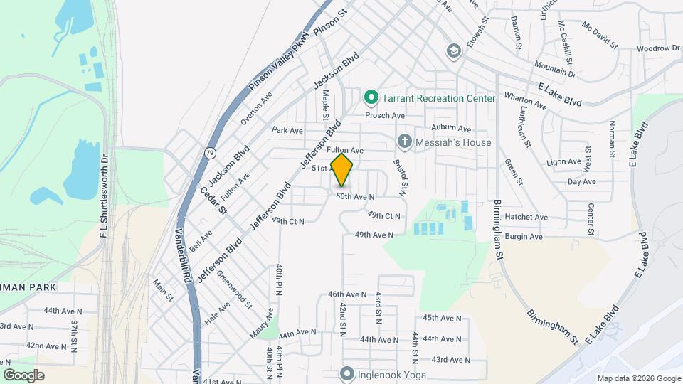 4208 50th Ave N Map and Location Details