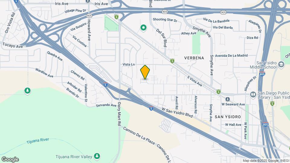 601 Blackshaw Ln Mapa y Detalles de la Ubicación