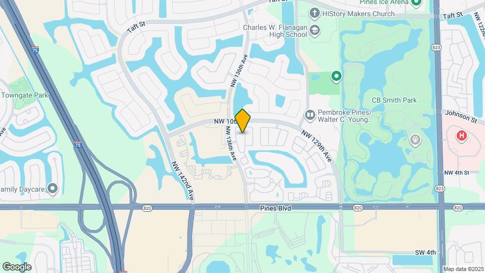 13544 NW 9th St Mapa y Detalles de la Ubicación