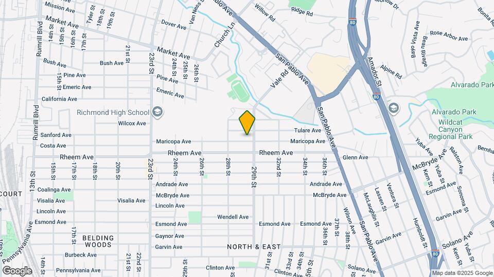 2869 Maricopa Ave Map and Location Details