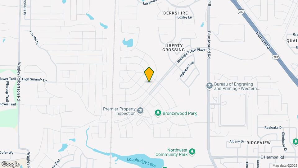 9021 Bronze Meadow Dr Map and Location Details