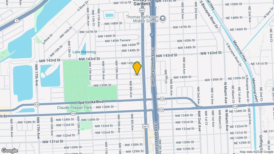 745 NW 140th St Map and Location Details